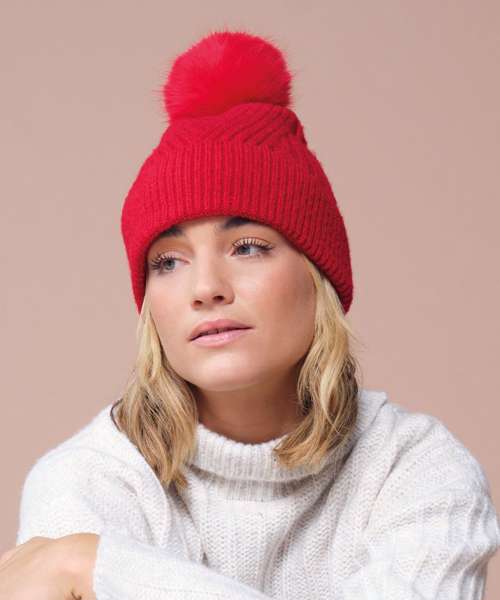 Snow luxe beanie