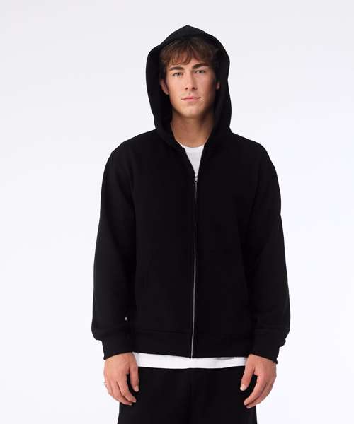 Unisex heavy full-zip hoodie