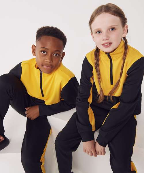 Kids ¼-tracksuit top