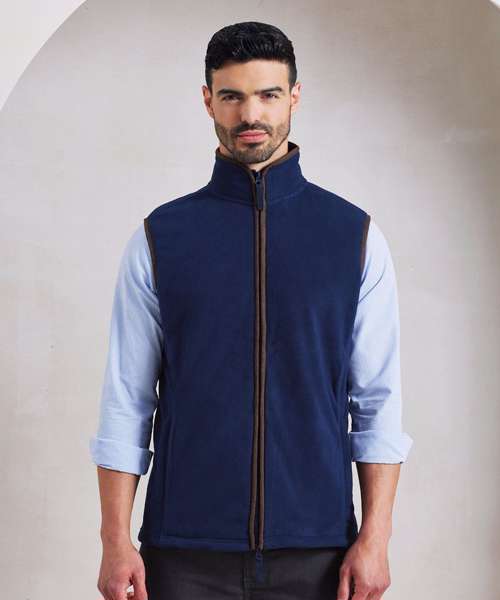 Artisan fleece gilet