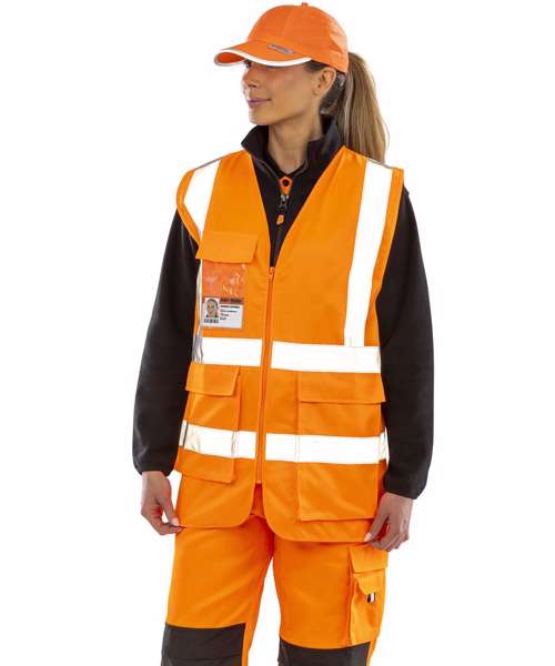 Heavy duty polycotton security vest