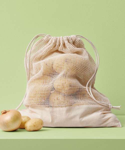 Cotton mesh bag