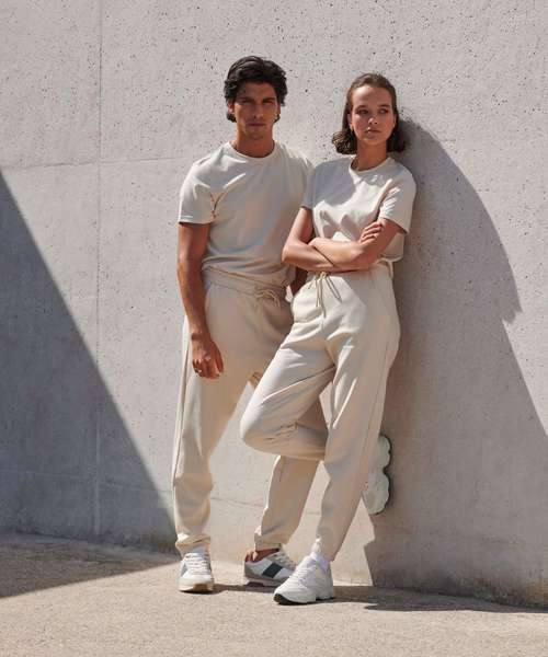 Unisex sustainable fashion cuffed joggers