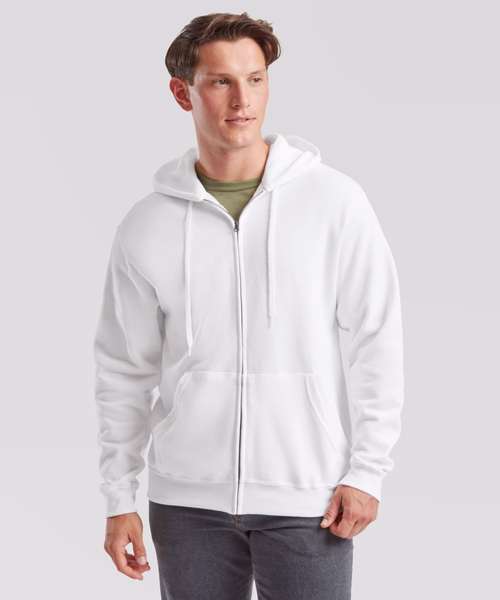 Classic 80/20 hooded sweatshirt jacket